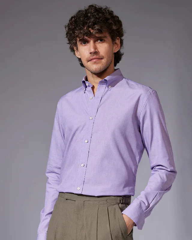 Cotton Fil-A-Fil Shirt - Purple