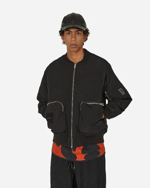 Synoptic Bomber Jacket Black