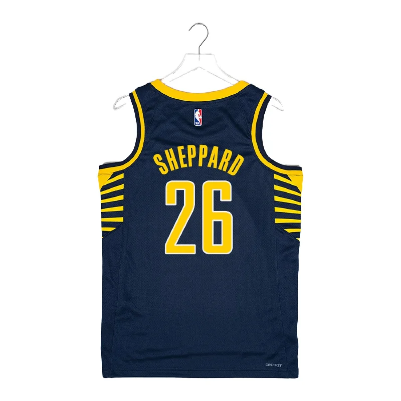 Adult Indiana Pacers #26 Ben Sheppard Icon Swingman Jersey by Nike