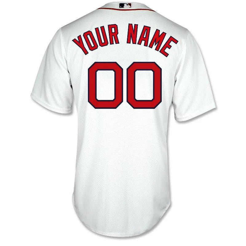 Customized NIKE Replica Home Cool Base Jersey - White