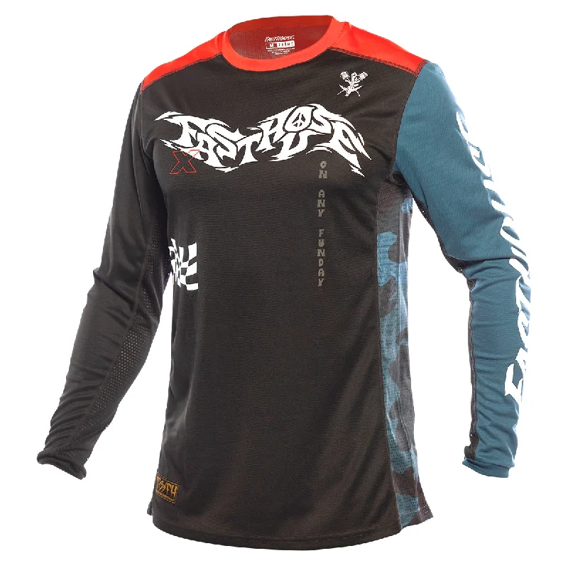 Grindhouse Bereman Jersey - Black/Infrared