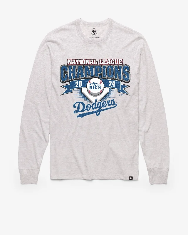 LOS ANGELES DODGERS 2024 NATIONAL LEAGUE CHAMPIONS '47 FRANKLIN LONG SLEEVE TEE