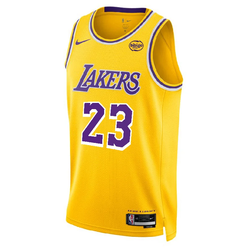 Los Angeles Lakers LeBron James #23 Icon Swingman Jersey