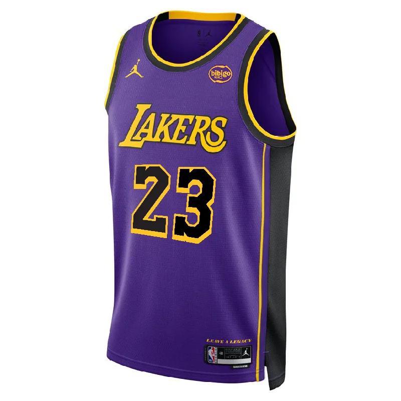 Los Angeles Lakers LeBron James #23 Statement Swingman Jersey