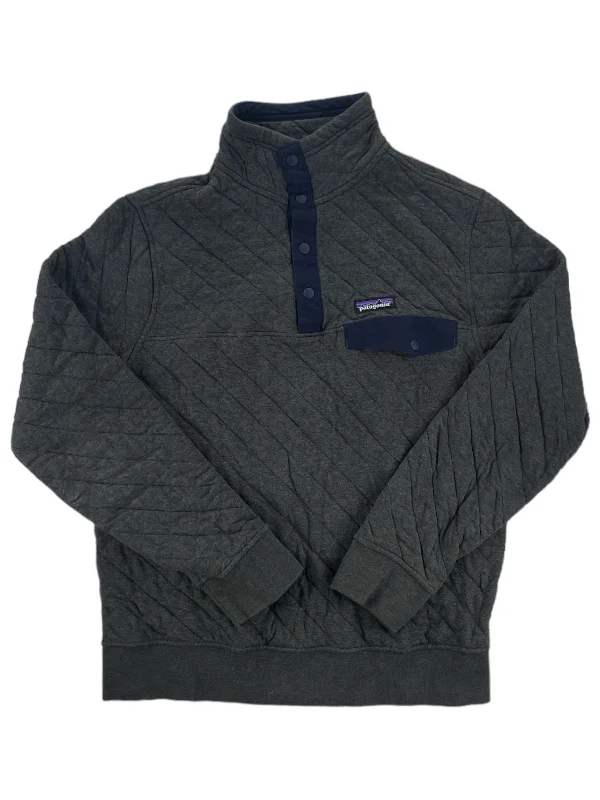 Mens Organic Cotton Quilt Snap-T Pullover