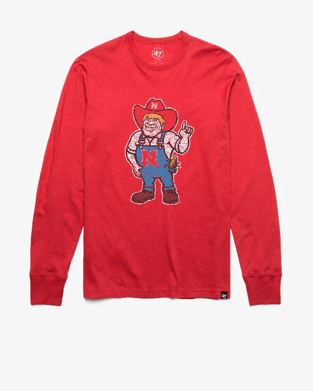 NEBRASKA CORNHUSKERS PREMIER '47 FRANKLIN LONG SLEEVE TEE