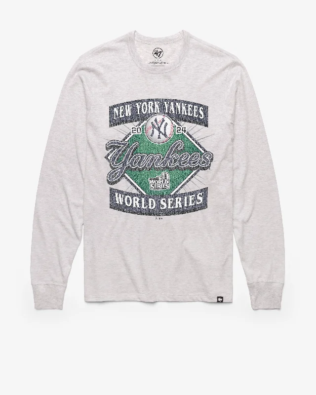 NEW YORK YANKEES 2024 WORLD SERIES '47 FRANKLIN LONG SLEEVE TEE