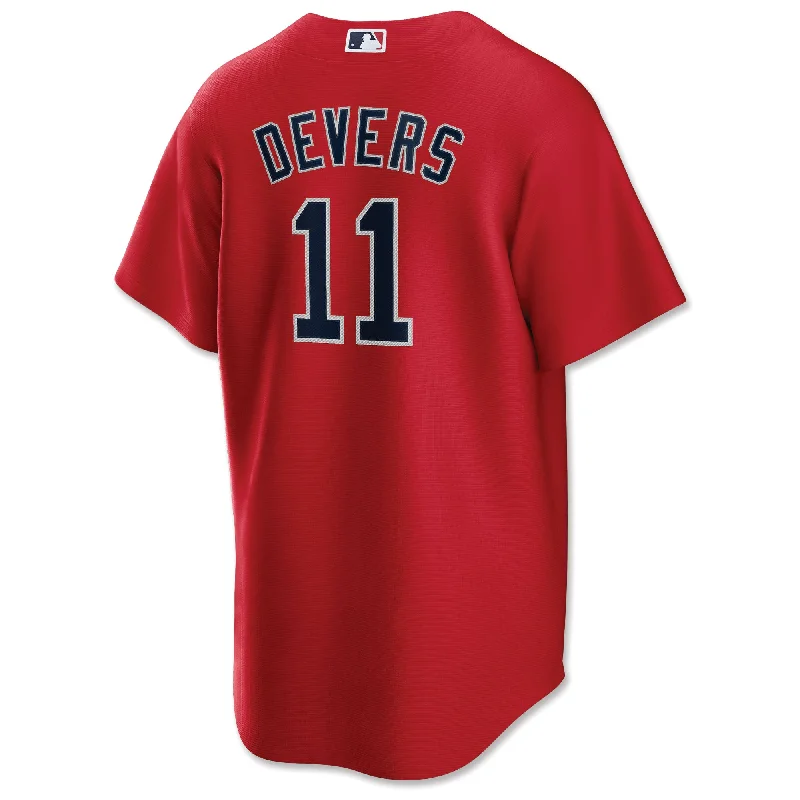 Nike Replica Home Alternate Jersey - Red - Devers