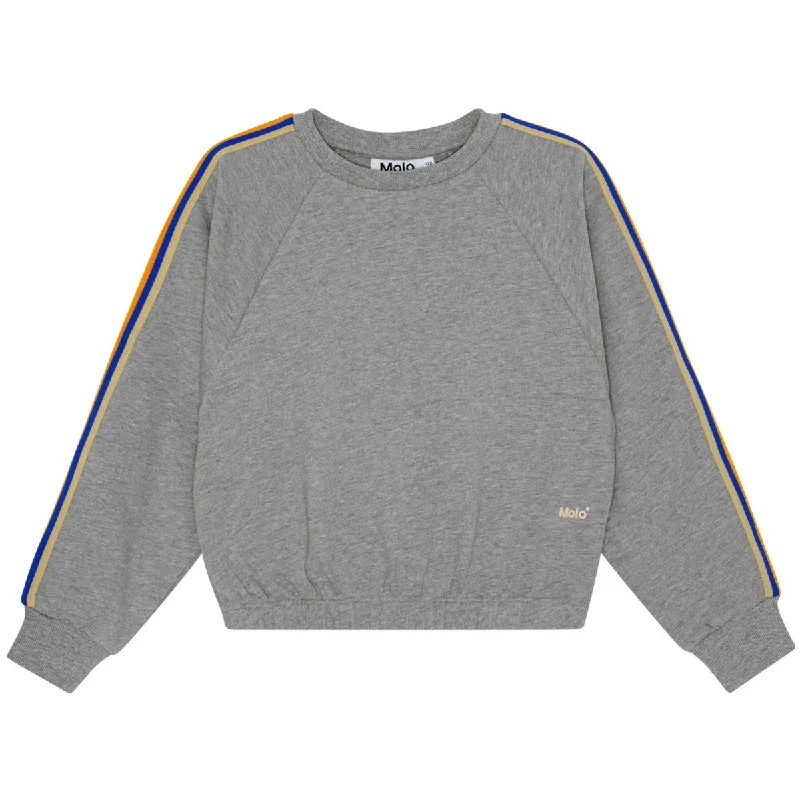 Molo Grey Melange Malinda Sweatshirt