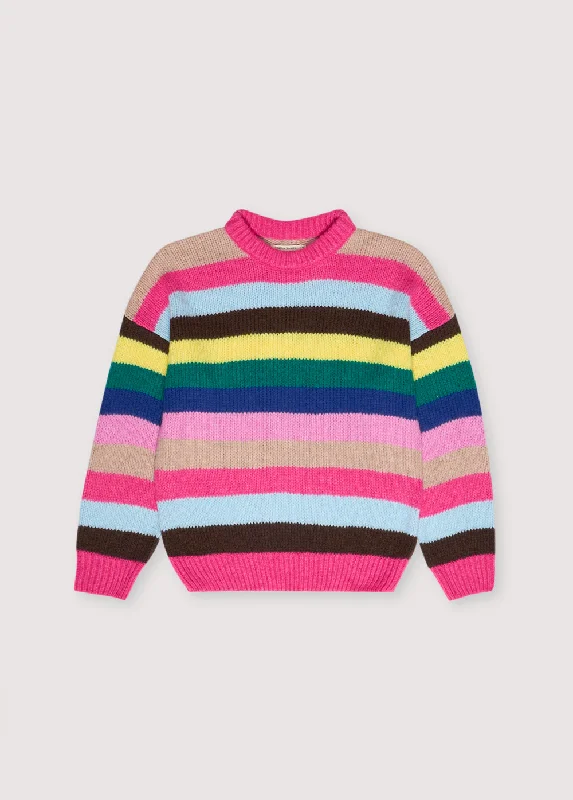 The New Society Fucsia Bloom Lund Sweater