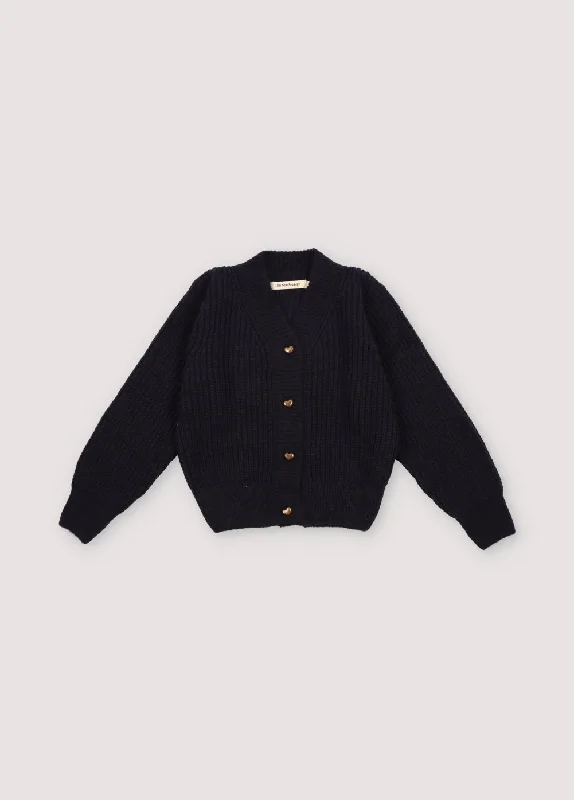 The New Society Midnight Navy Kensington Cardigan