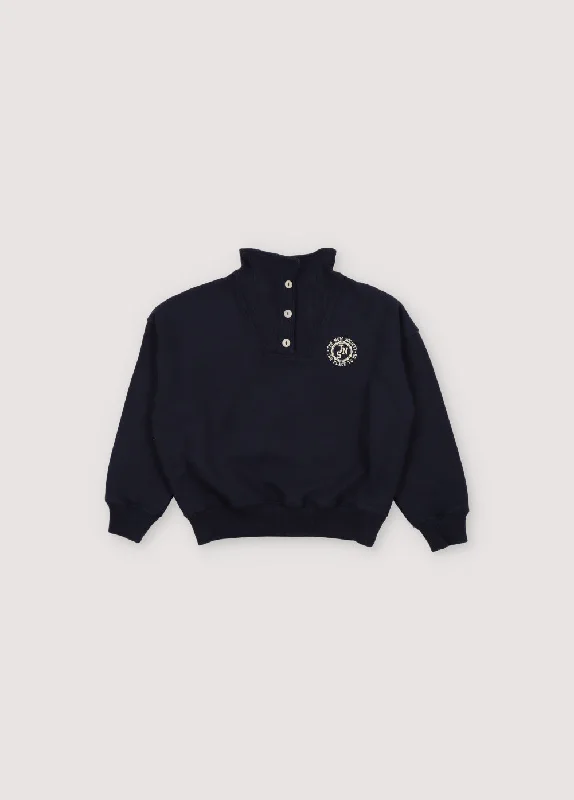 The New Society Midnight Navy Reine Sweater