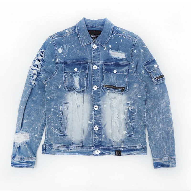 M1080 "Fall Back" Denim Jacket - Light Wash