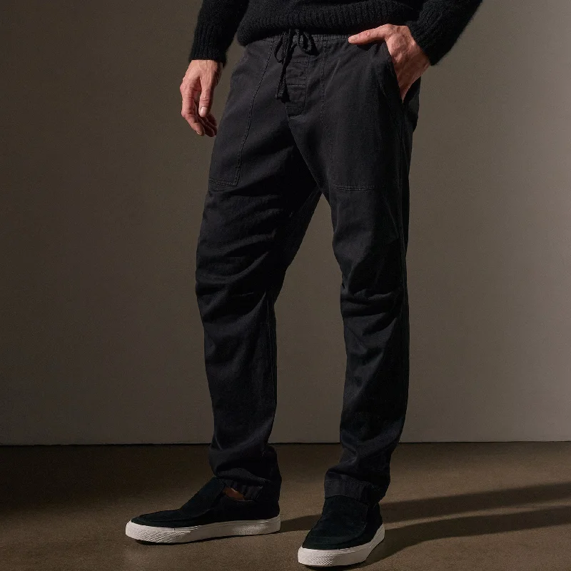 Army Cotton Slub Utility Pant - Black Pigment