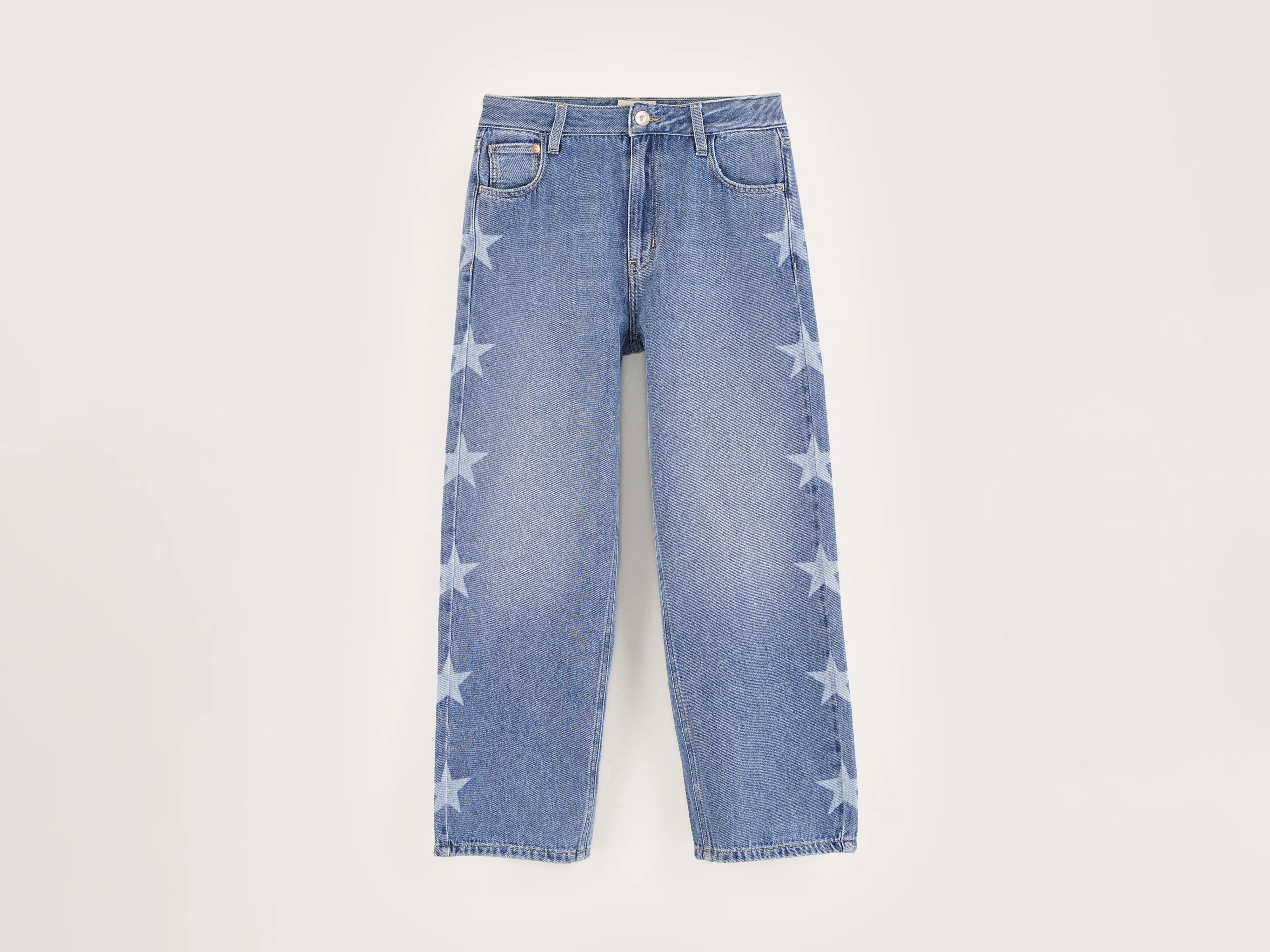 Kaatje relaxed jeans (242 / G / MD BLUE BLEACH)